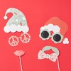 Big Dot of Happiness Groovy Christmas - Pastel Holiday Party Photo Booth Props Kit - 20 Count - 2 of 4