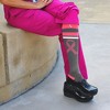 Extreme Fit Cancer Awareness Compression Socks - Knee High Socks for Running - 3 Pair - 3 of 4
