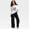Women's Halloween Fleece Pajama Sweatshirt - Hyde and EEK! Boutique™ - 3 of 4