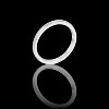 Slickblue Stylish 2mm Stainless Steel Wedding Band - Unisex, Gold/Rose Gold/Silver, Sizes 5-10 - 2 of 2
