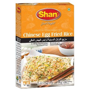 Shan Chinese Egg Fried Rice Oriental Seasoning Mix 1.23 oz (35g) - Spice Powder for Stir-Fried Eggs with Vegetables & Rice - Suitable for Vegetarians - 1 of 4