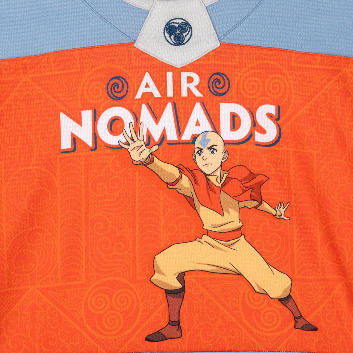 Avatar The Last Airbender Aang Mesh Hockey Jersey Long Sleeve T-Shirt Little Kid to Big Kid - thumbnail 5