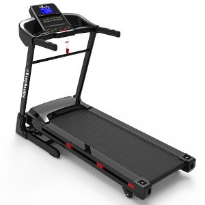 FIONECA 3.5HP Foldable Treadmill with Auto Incline, Shock Absorption, Bluetooth & App ¨C Home Use - 1 of 4