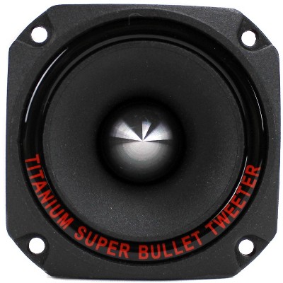 2X PRO PROMASTER TW47 3" 1200W Dome Bullet Car Super Titanium Audio Tweeters 