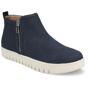 Journee Women's Alita Ankle Sneaker Bootie - 1 of 4