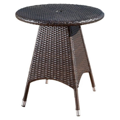 Rattan bistro best sale table only