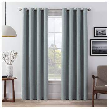 Set of 2 Wyckoff Blackout Window Curtain Panels - Eclipse