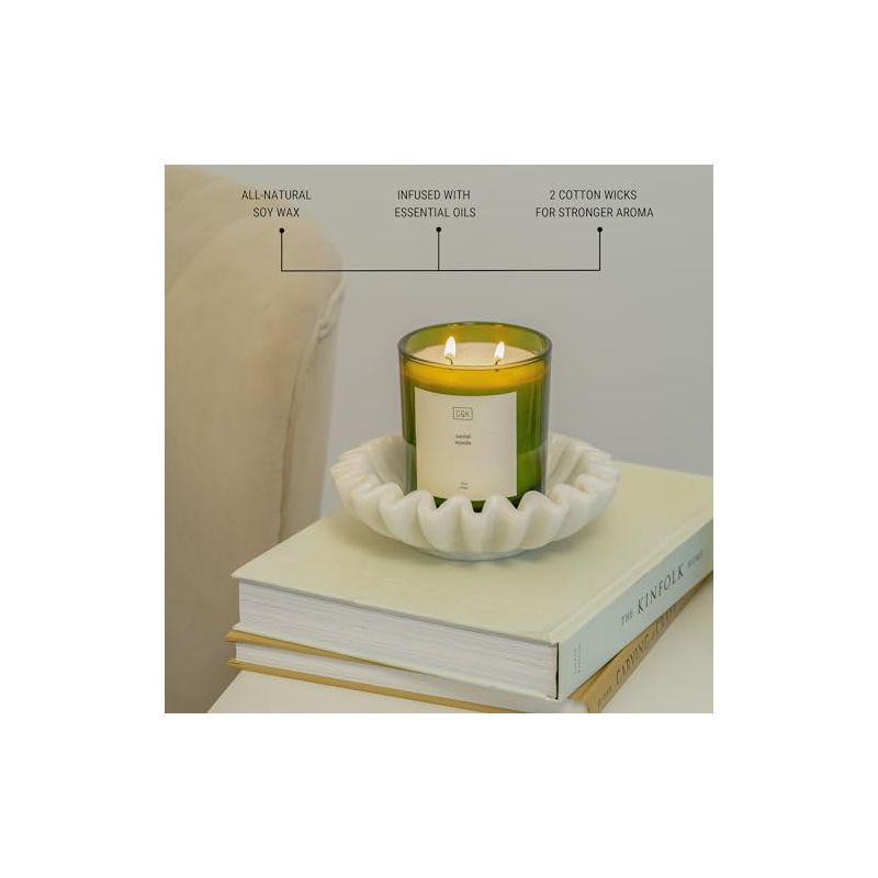 Craft & Kin Premium Aromatherapy Soy Green Candle, 6 of 9