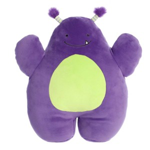 Aurora Large Munch Monster Spongecakes Squishy Stuffed Animal Purple 16" - 1 of 4