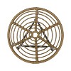 Christopher Knight Home Orlando Outdoor Wicker Side Table with Glass Top - 4 of 4