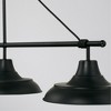 Capital Lighting Jones 3 - Light Island Pendant Light in  Matte Black - 3 of 4