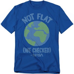 Men's It'S Not Flat T-Shirt - 1 of 4
