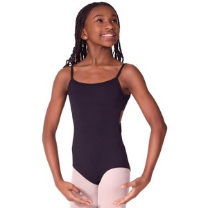 Capezio Girl's Soft Elegance Camisole Leotard with Twist Back - Tween - 1 of 4
