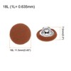 Unique Bargains Metal Shank Round Cloth Covered DIY Sewing Buttons 20 Pcs - 2 of 4