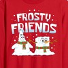 Men's - SpongeBob SquarePants - Frosty Friends Long Sleeve Graphic T-Shirt - 2 of 4