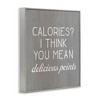 Stupell Industries Calories Delicious Points, 24" x 30" - 3 of 4