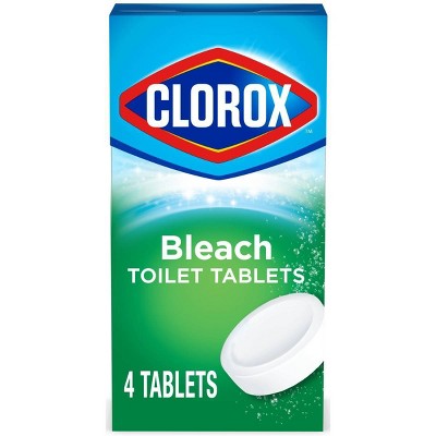 Clorox Ultra Clean Toilet Tablets Bleach - 3.5oz/4ct