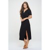 WEST K Women's Jocelyn Side Ruched Midi Dress - 3 of 4