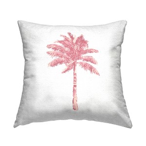 Stupell Industries Pink Palm Tree Modern, 18 x 18 - 1 of 3