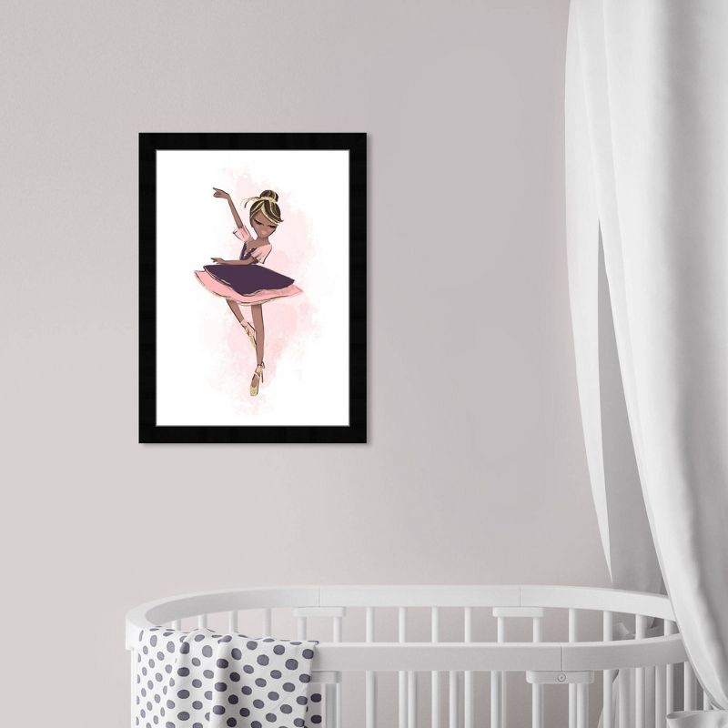15&#34; x 21&#34; Ballerina Girl Music and Dance Framed Art Print - Wynwood Studio, 3 of 7