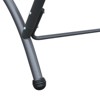 Resenkos 2-Seat Swing Chair, Outdoor Porch Glider With Canopy, Cup Holders & Tray, Perfect for Garden, Poolside, Brown - 4 of 4