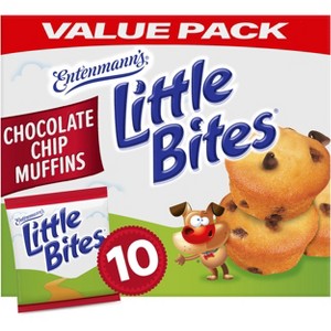 Entenmann's Little Bites Chocolate Chip Muffins - 10ct/16.5oz - 1 of 4