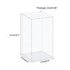 Unique Bargains Acrylic Self-Assembly Dustproof Collectibles Display Cases - 2 of 3