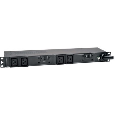 Tripp Lite PDU Basic 208V / 240V 5/5.8kW 30A C19 4 Outlet L6-30P Horizontal 1URM - NEMA L6-30P - 4 x IEC 60320 C19 - 230 V AC - 5.80 kVA