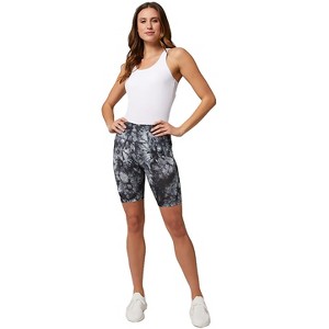 32 Degrees Women's Ultra Stretch High Waist Comfort Shorts for Workout, Yoga, Biking - 1 of 4