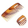 Unique Bargains Wide Tooth Comb for Curly Hair Wet Hair Long Thick Wavy Hair Detangling Comb Hair Combs for Women and Men 1 Pc - 3 of 4