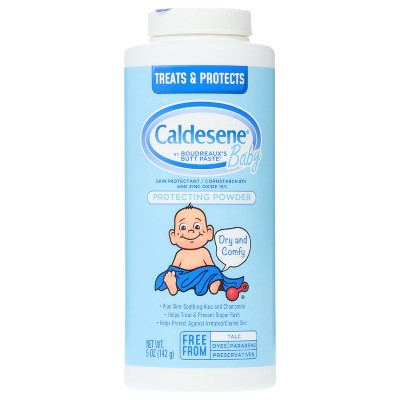 Caldesene Baby Cornstarch Powder With Zinc Oxide 5Oz