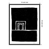 Amanti Art Abstract Blocks by Statement Goods Canvas Wall Art Print Framed 18 x 24-in. - 4 of 4