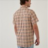 Burlebo Men's Performance Western Short Sleeve Pearl Snap Button Up Shirt - 4 of 4