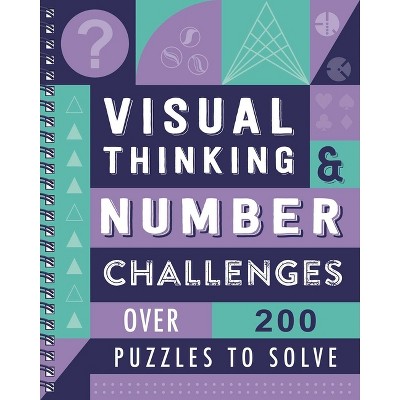 Visual Thinking & Number Challenges - by  Igloobooks (Spiral Bound)