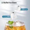 ZAFRO Ice Makers Countertop, Portable Ice Machine Maker with Handle, Self-Cleaning, 26Lbs/24H, 9 Cubes Ready in 6 Mins, (Green) - 4 of 4