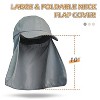 Tirrinia Neck Flap Sun Hat - Hiking Safari Fishing Caps for Men and Women, Perfect for Outdoor Adventures Hiking Fishing Summer Camping - 3 of 4