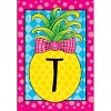Briarwood Lane Summer Garden Flag 18x12.5 For Outdoor Pineapple Monogram Letter T Garden Flag Flag For Summer Garden Flag Flags For Outside - 3 of 4