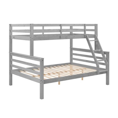 Dsvimoy Bed Bunk Bed with Safety Guardrails and Strong Support for Kids Room

, Gray, 79.53"*58.66"*61.81"