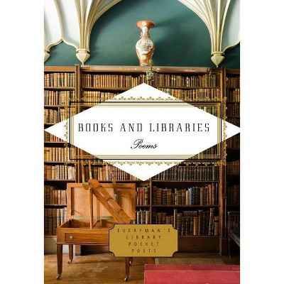 Books and Libraries - (Everyman's Library Pocket Poets) by  Andrew Scrimgeour (Hardcover)