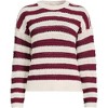 Lands' End Women's Cotton Blend Pointelle Crew Neck Sweater - 3 of 4
