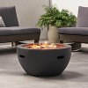 GDFStudio Toulouse Outdoor 40,000 BTU Lightweight Concrete Fire Pit Bowl - 2 of 4