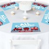 Big Dot of Happiness Railroad Party Crossing - Paper Steam Train Birthday Party Coloring Sheets - Activity Placemats - Set of 16 - 3 of 4