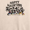 Women's - Disney - Happy Haunting Lightweight French Terry Wide Neck Long Sleeve Shirt - 2 of 4