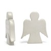 Slickblue Soapstone Angel Set of 2 – Hand-Carved, 3” High, Inscribed with Psalm 37:3 and Psalm 46:1 - 3 of 4