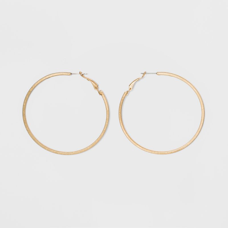 Thick Circle Hoop Earrings - Universal Thread&#8482; Gold, 1 of 4