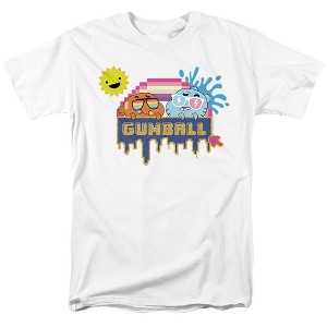 Amazing World Of Gumball Sunshine Adult T-Shirt - 1 of 4