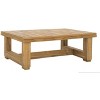 Montford Coffee Table - Natural Teak - Safavieh - image 3 of 4