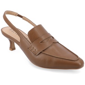 Journee Women's Medium and Wide Width Amory Pumps - 1 of 4