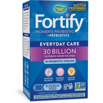 Nature's Way Fortify Women's Probiotic Capsules - 30ct