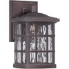 Quoizel Lighting Stonington 1 - Light Sconce in  Palladian Bronze - 3 of 4